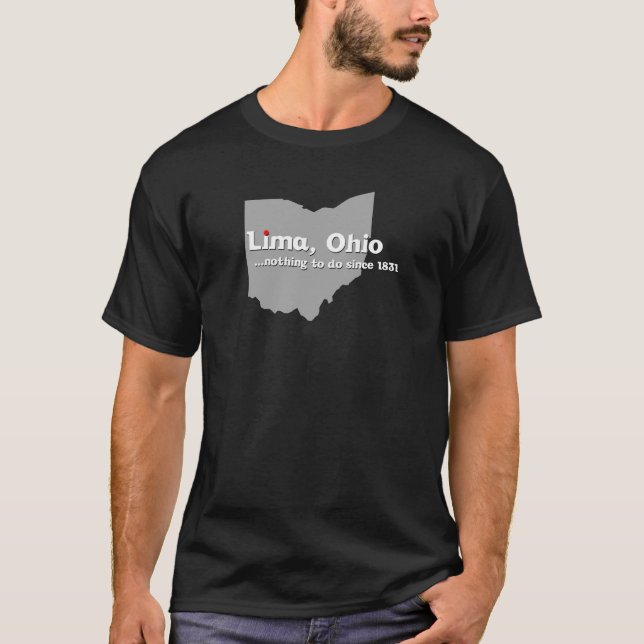 T-shirt Lima, Ohio (Devant)