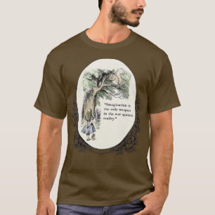 T-shirt L'imagination est la seule arme dans la guerre con
