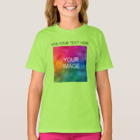 Lime Ajouter Votre Texte Modèle photo Girls Basic