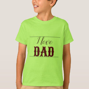 T-shirt Lime rouge foncé enfants garçon