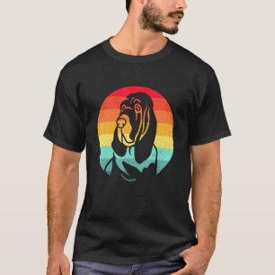 T-shirt Limier Artwork Rétro Vintage Coucher de Soleil Lim