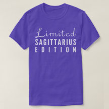 T-shirt limité de signe de zodiaque d'édition de
