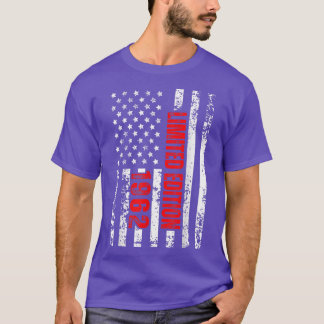 T-shirt Limited Edition and Born in 1962, Patriotic Birthd