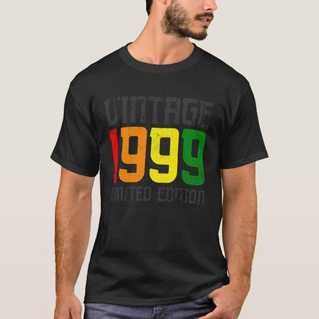 T-shirt Limited Edition - Vintage 1999 1 (Devant)