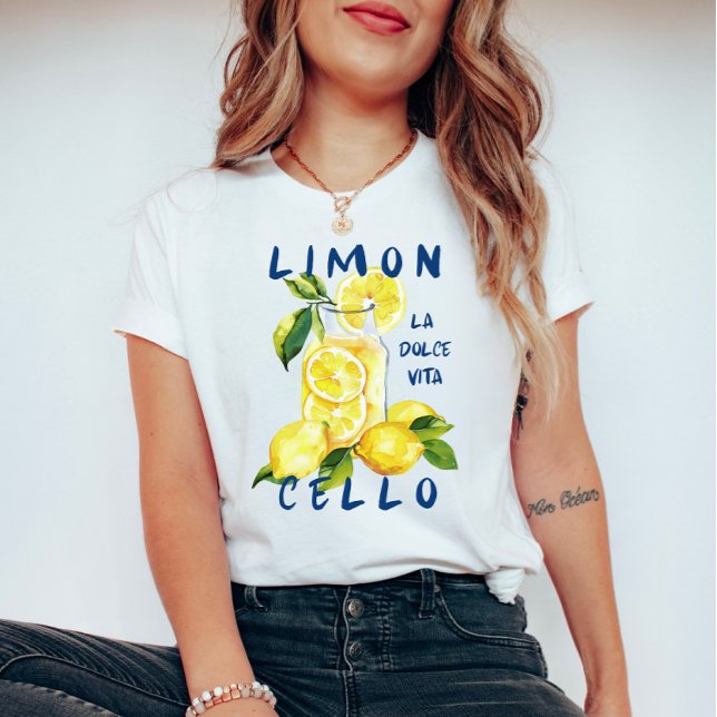 T-shirt Limoncello La Dolce Vita  (Créateur téléchargé)