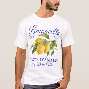 T-shirt Limoncello La Dolce Vita Italie Côte amalfitaine C