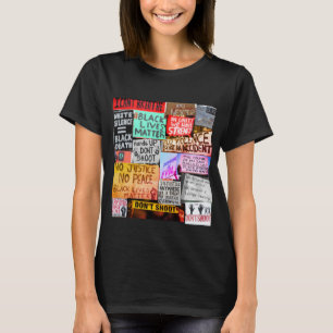 T-shirt L'importance des vies noires