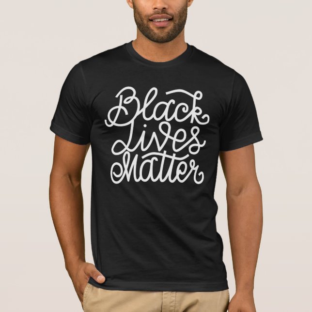 T-shirt L'importance des vies noires (Devant)