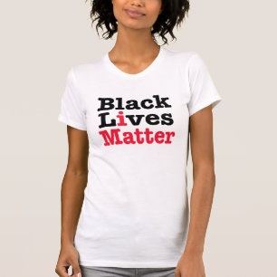 T-shirt L'importance des vies noires