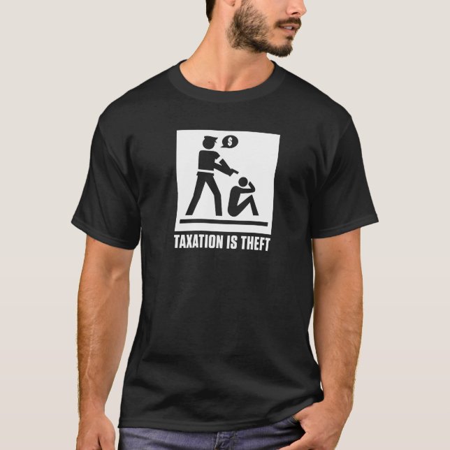 T-shirt L'imposition est chemise de vol (Devant)