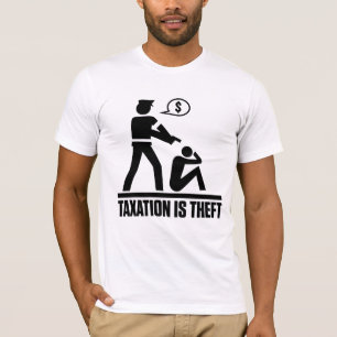T-shirt L'imposition est chemise de vol