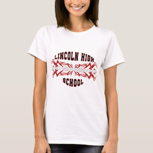 T-shirt Lincoln High School Links Tribal