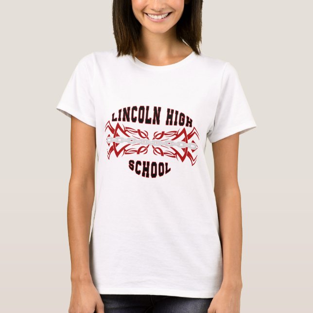 T-shirt Lincoln High School Links Tribal (Devant)