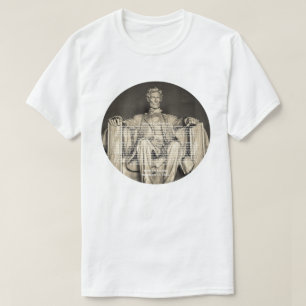 T-shirt Lincoln's Gettysburg Adresse 19 novembre 1863
