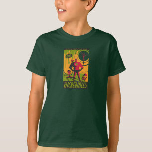 T-shirt L'incroyable affiche Art Disney