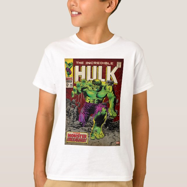 T-shirt L'incroyable bande dessinée Hulk #105 (Devant)