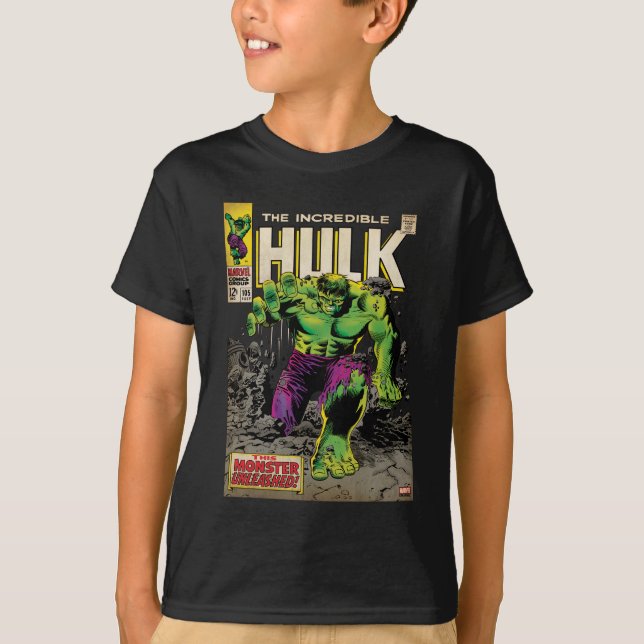 T-shirt L'incroyable bande dessinée Hulk #105 (Devant)