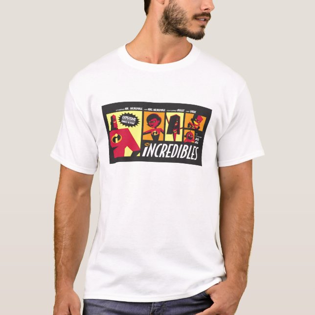 T-shirt L'incroyable Disney familial (Devant)