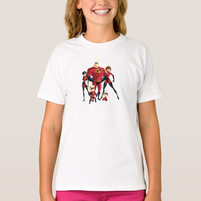 T-shirt L'incroyable Disney Familial (Devant)