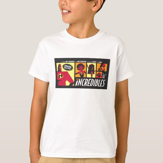 T-shirt L'incroyable Disney familial (Devant)