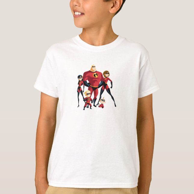 T-shirt L'incroyable Disney Familial (Devant)
