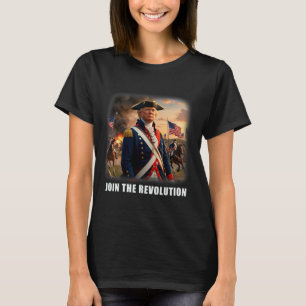 T-shirt L'incroyable Trump Patriotic Revolution 2024 Prési