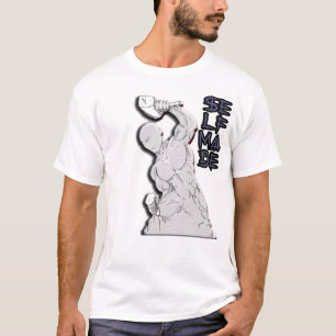 T-shirt L'individu a fait la pièce en t de muscle