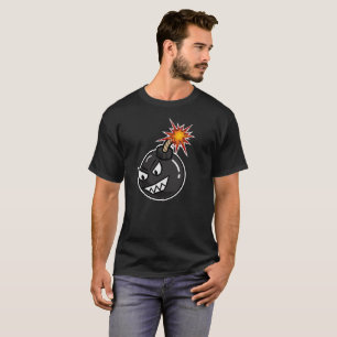 T-shirt L'industrie graphique bombardée de visage