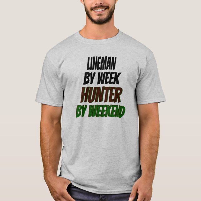 T-shirt Lineman Hunter (Devant)