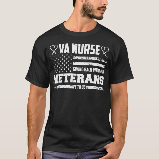 T-shirt L'infirmière de l'AV nous rend ce que nos anciens  (Devant)