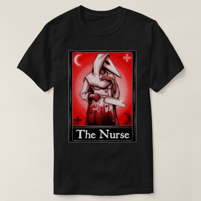 T-shirt L'infirmière Tarot (Design devant)