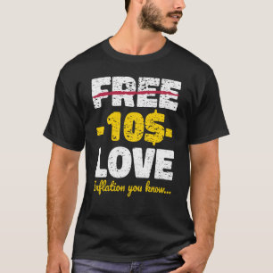 T-shirt L'inflation hippie l'amour libre