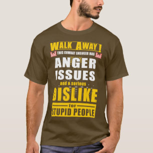 T-shirt L'ingénieur de combat s'en va