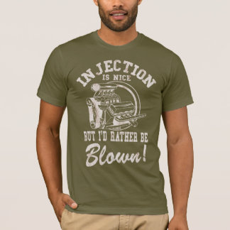 T-shirt L'injection est gentille mais je serais plutôt