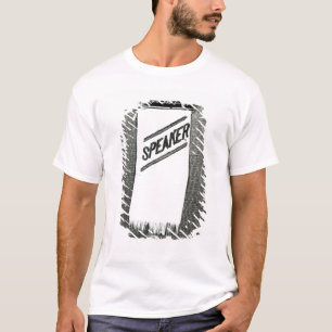 T-shirt L'insigne du haut-parleur pour la réunion de
