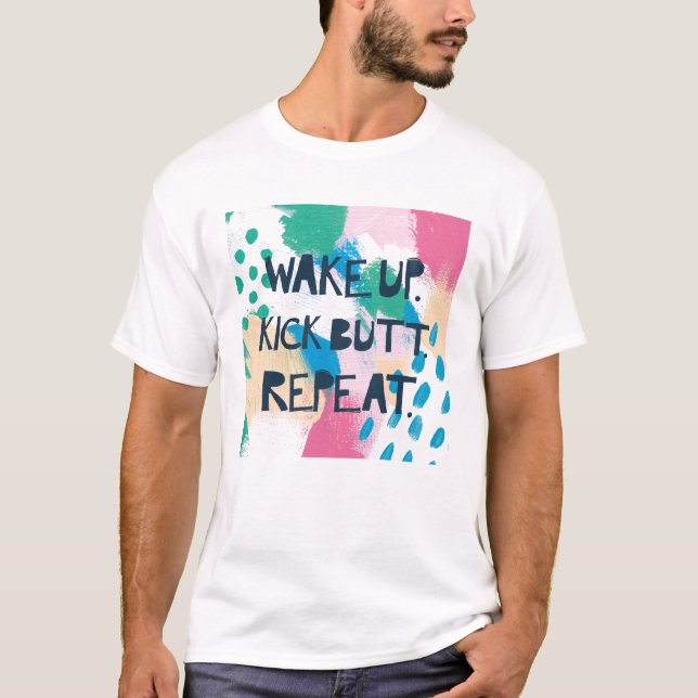 T-shirt L'inspiration lumineuse IV | réveillent la (Devant)