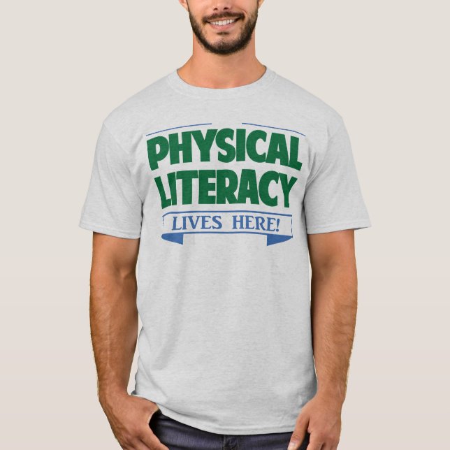 T-shirt L'instruction physique vit ici (Devant)
