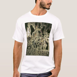 T-shirt Linteau avec Shiva Nataraja, dynastie de Kakatiya