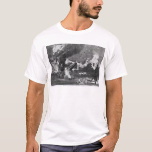 T-shirt L'intérieur du fort Sumter pendant