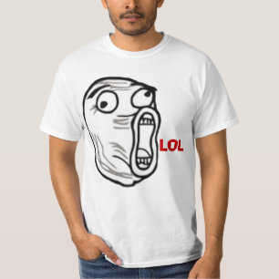 T-shirt L'Internet Meme de bandes dessinées de rage de