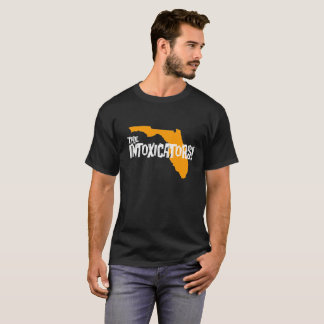 T-shirt L'Intoxicators ! Pièce en t foncée de base de la