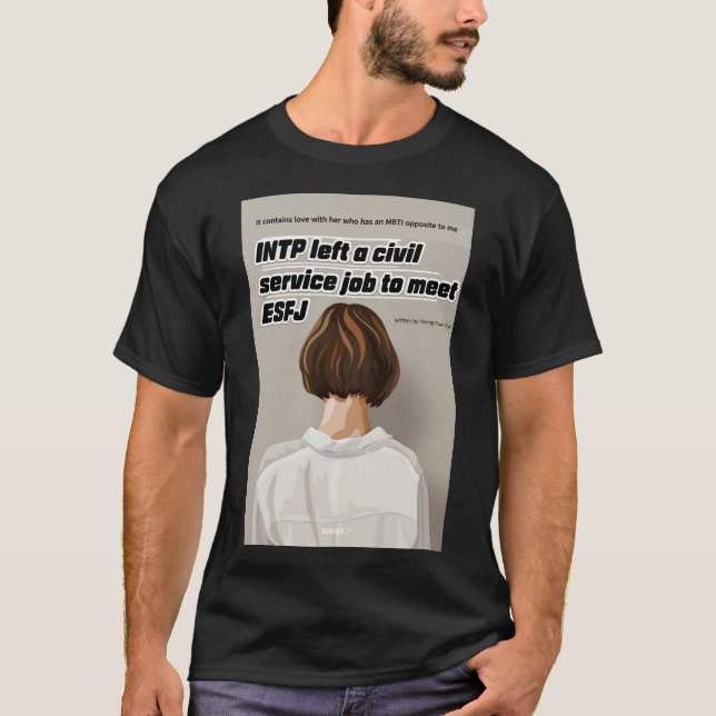 T-shirt L'INTP a quitté un poste de fonctionnaire pour ren (Devant)