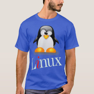 T-shirt Linu Os drôle Tu Penguin Tee