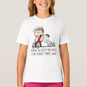 T-shirt Linus consolé avec l'oreille de Snoopy