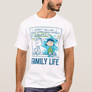 T-shirt Linus & Lucy "Je ne hurlais pas..."