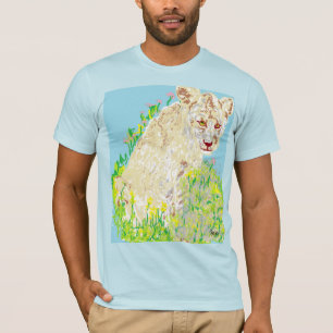 T-shirt : Lion africain