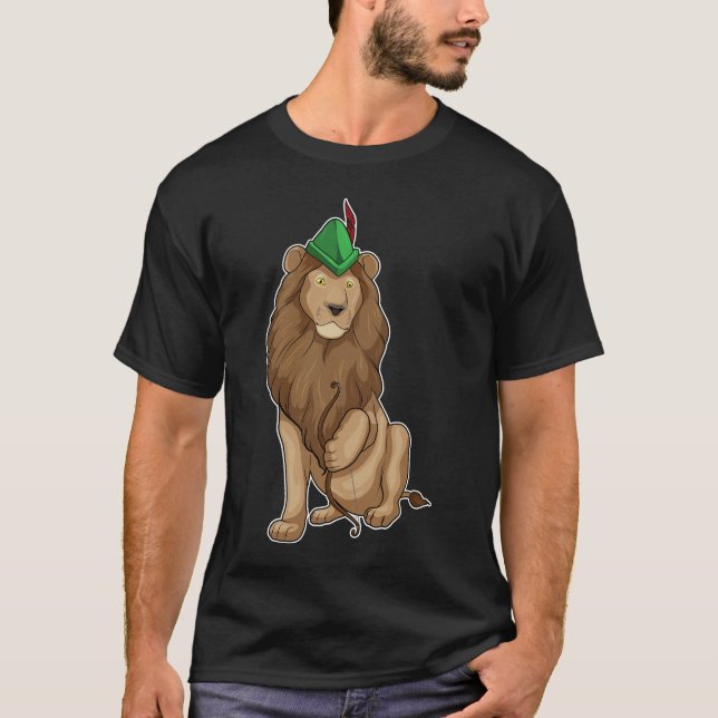 T-shirt Lion Archer Bow (Devant)