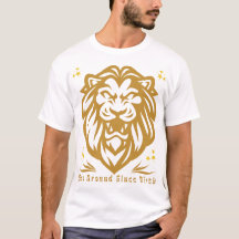 Lion Around Since Birth : Funny Lazy Lion Design