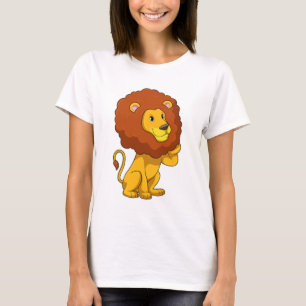 T-shirt Lion avec boucles