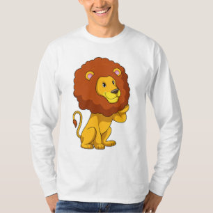 T-shirt Lion avec boucles